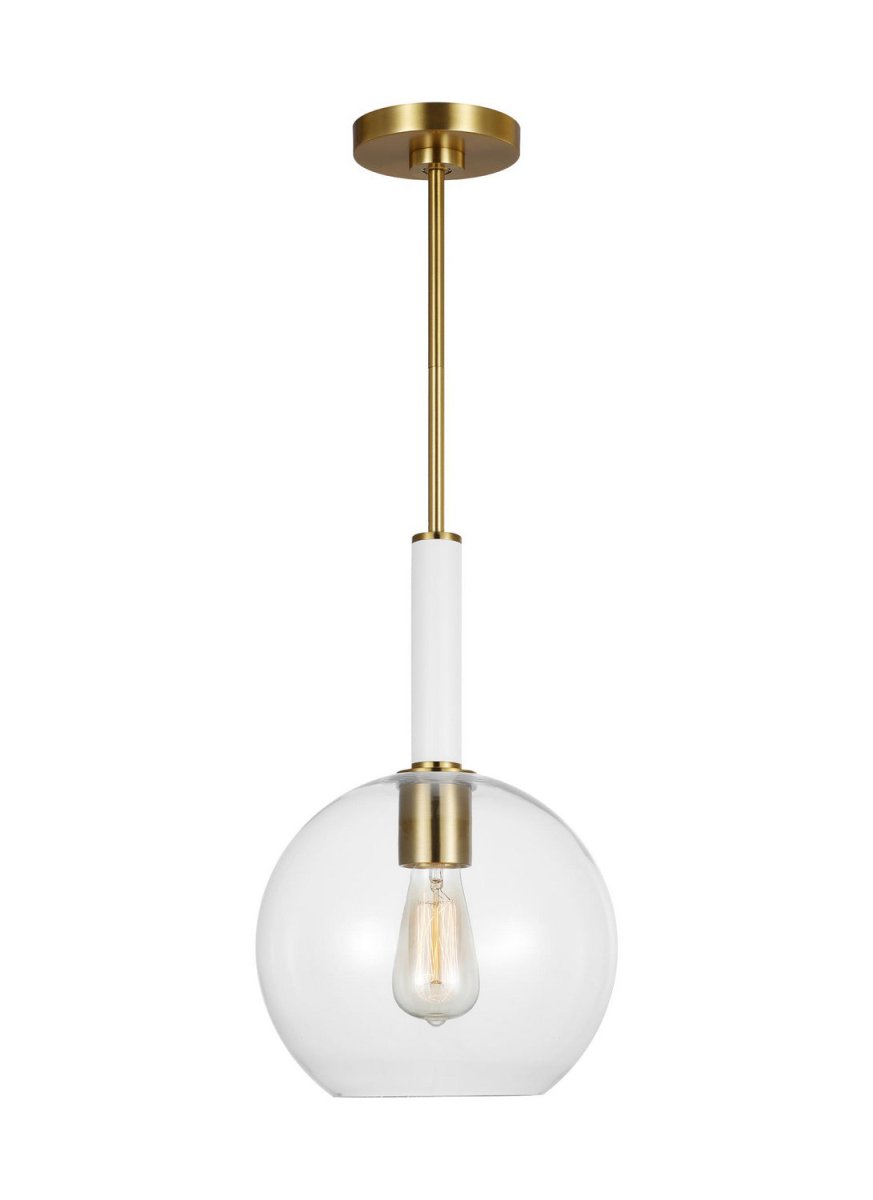 Mini-suspension Monroe - Laiton bruni 10 3/8" by Visual Comfort Studio | Luminaires & cie