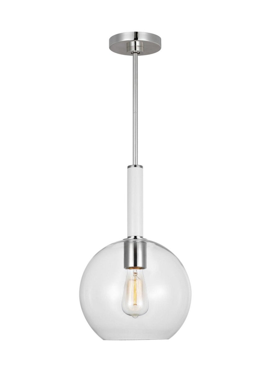 Mini-suspension Monroe - Nickel poli 10 3/8" by Visual Comfort Studio | Luminaires & cie