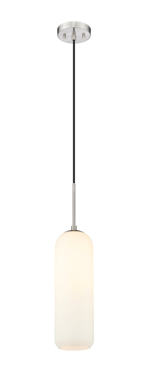 Mini-suspension Monty - Nickel brossé Opale mate 22" by Z-Lite | Luminaires & cie