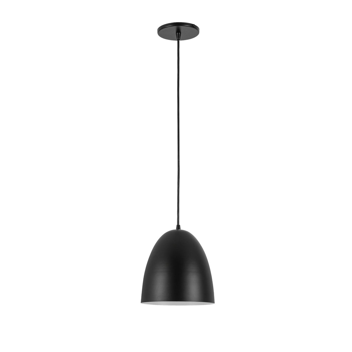 Mini-suspension Ofelia 8", Noir mat – Dainolite