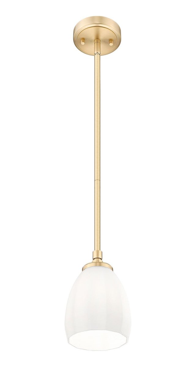 Mini-suspension Oren - Or moderne 8" by Z-Lite | Luminaires & cie