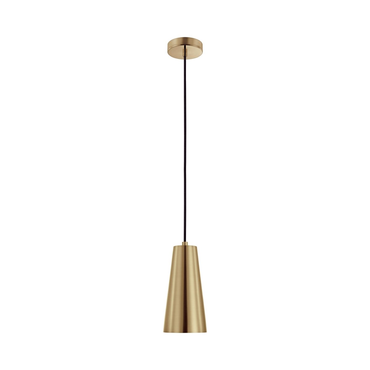 Mini suspension Pratella 1 - Or brossé by Eglo | Luminaires & cie