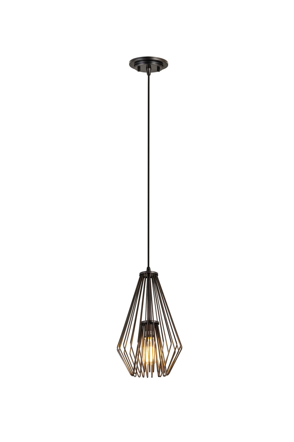 Mini-suspension Quintus Bronze plaqué – vue 4