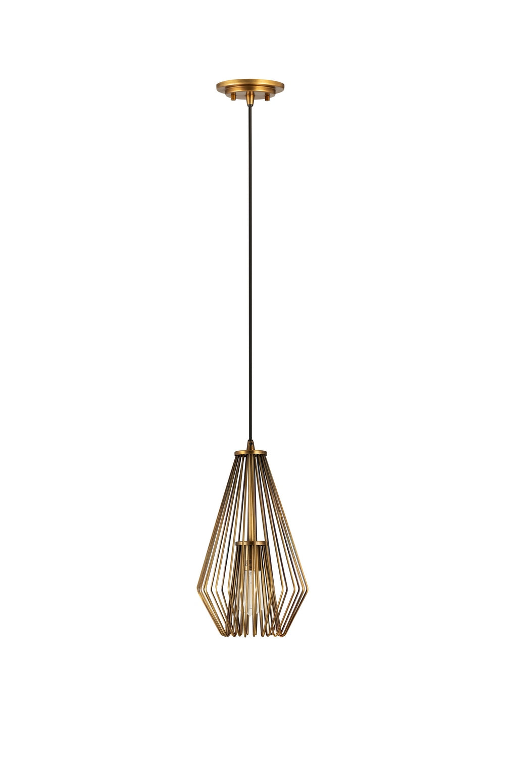 Mini-suspension Quintus Laiton frotté – vue 7