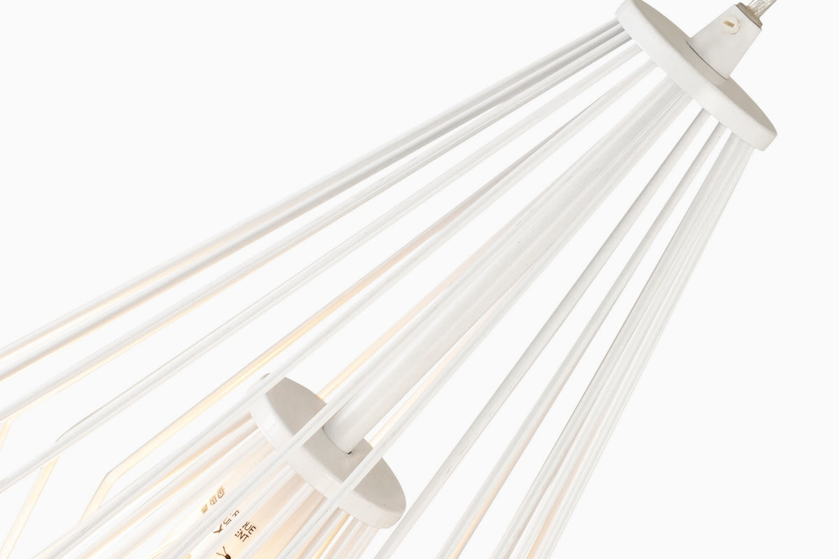 Mini-suspension Quintus Blanc brillant – vue 6