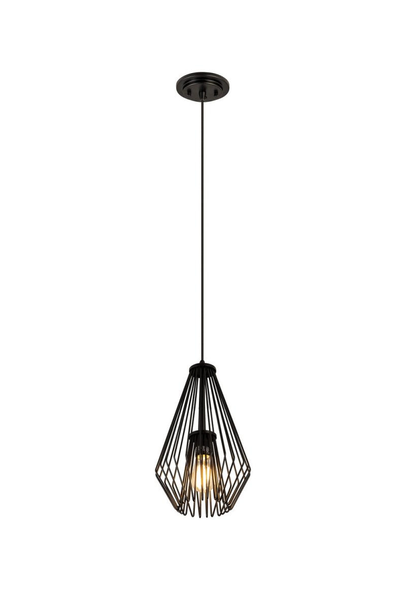 Mini-suspension Quintus - Blanc brillant by Z-Lite | Luminaires & cie