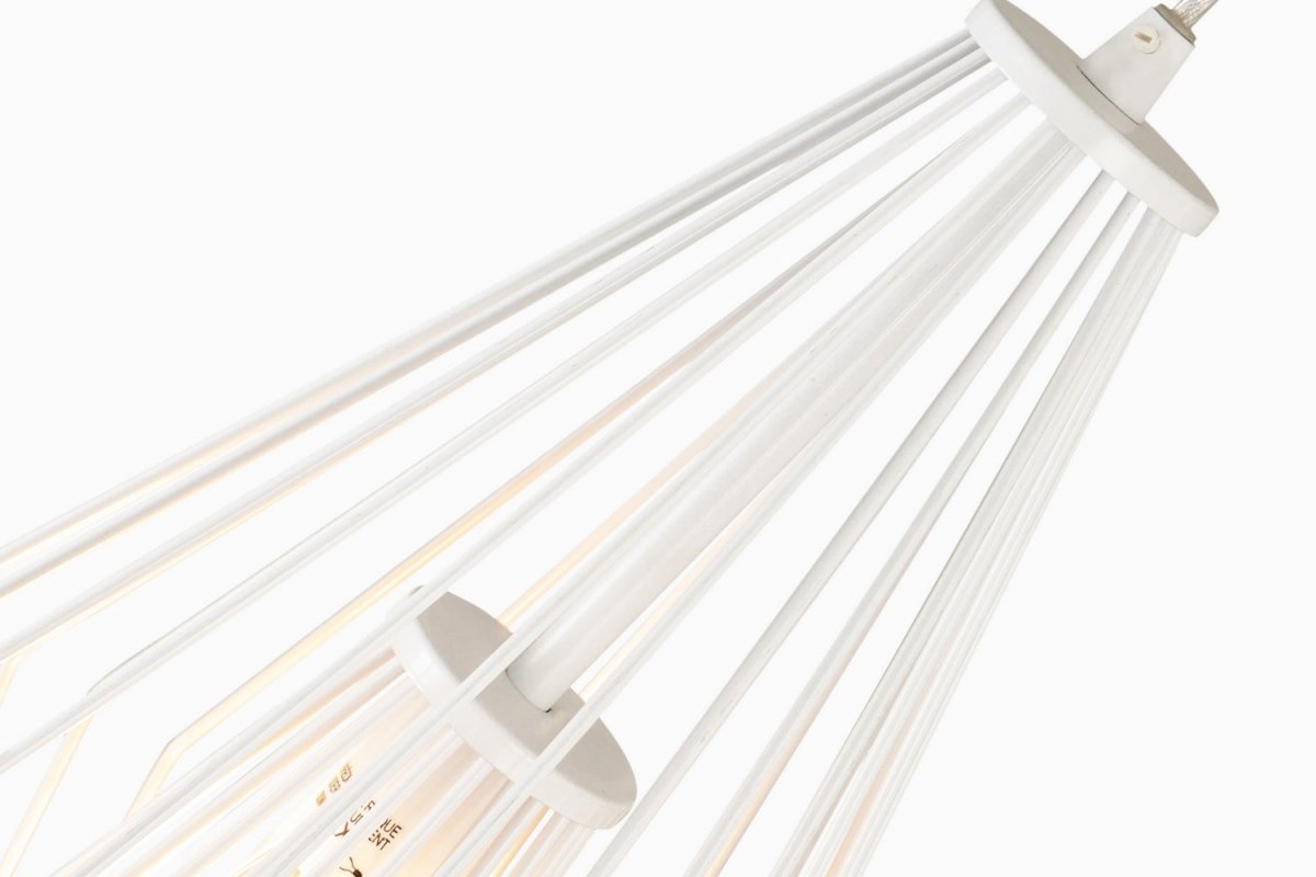 Mini-suspension Quintus - Blanc brillant by Z-Lite | Luminaires & cie