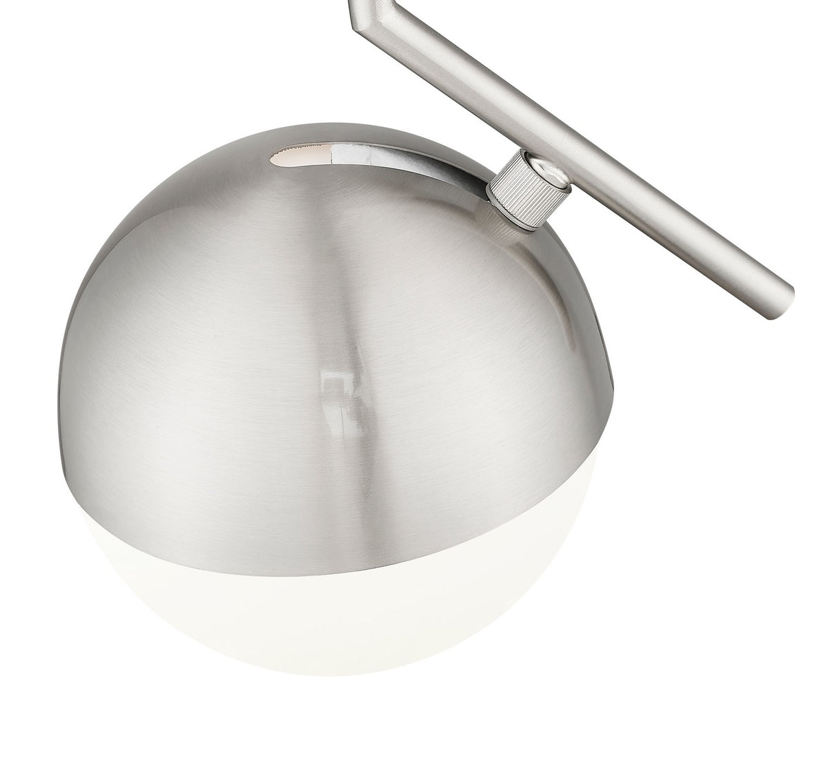 Mini-suspension Realm Sphere Nickel brossé – vue 5