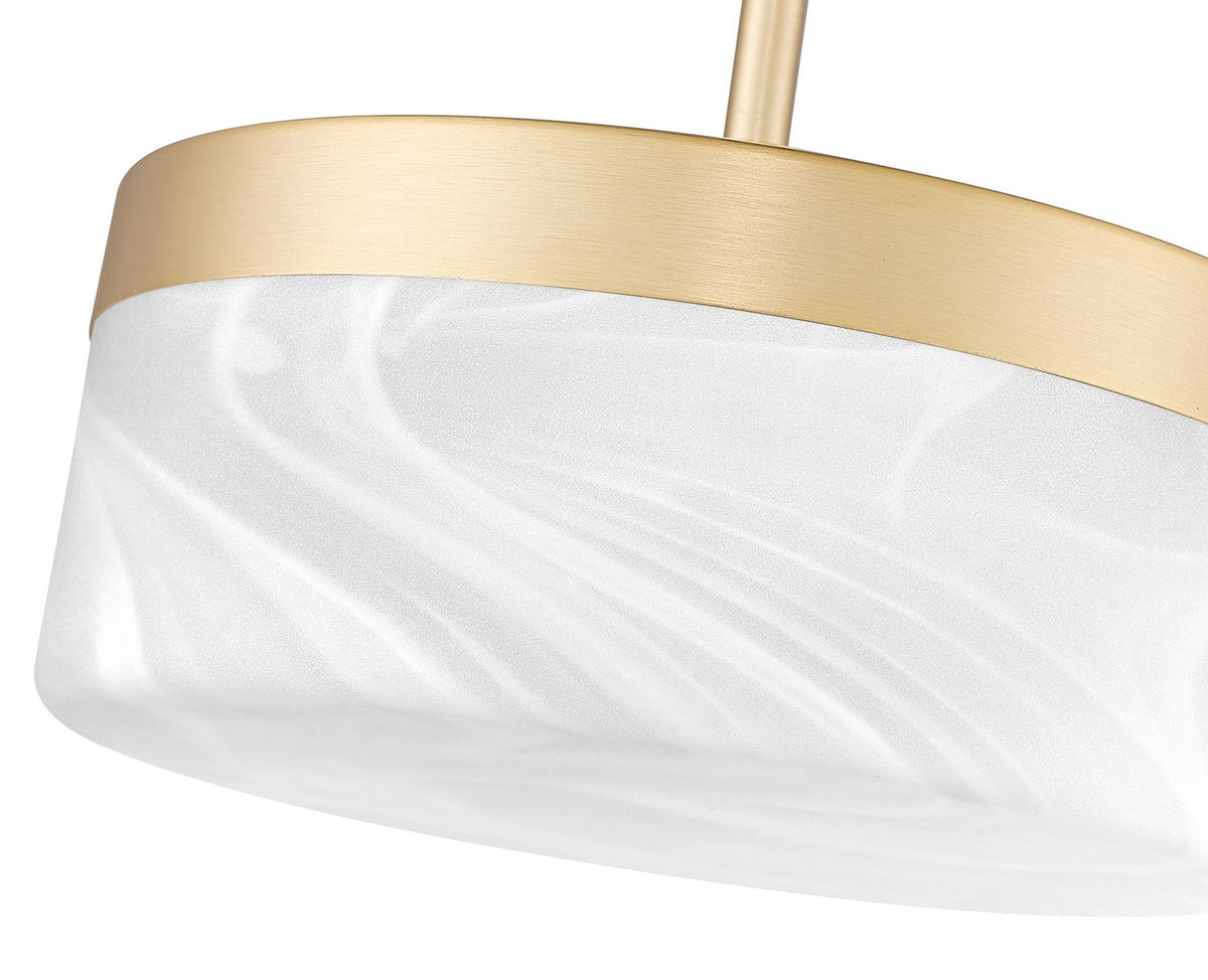 Mini-suspension Renaud Or moderne, 9 1/4" – vue 4