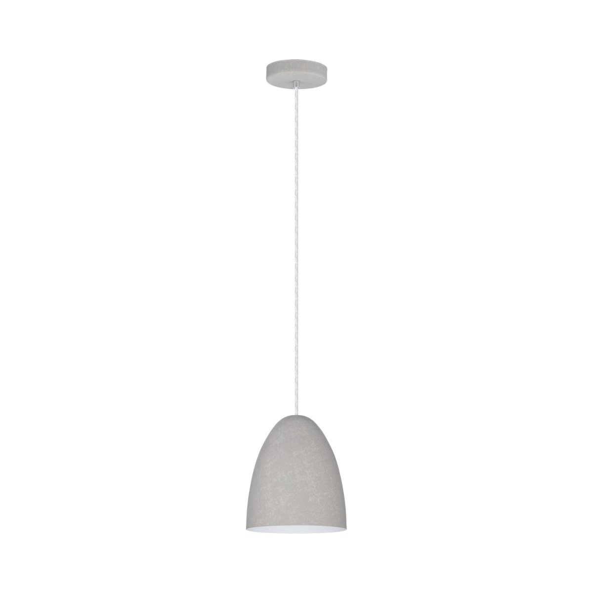 Mini suspension Sarabia - Gris 7 1/2" by Eglo | Luminaires & cie