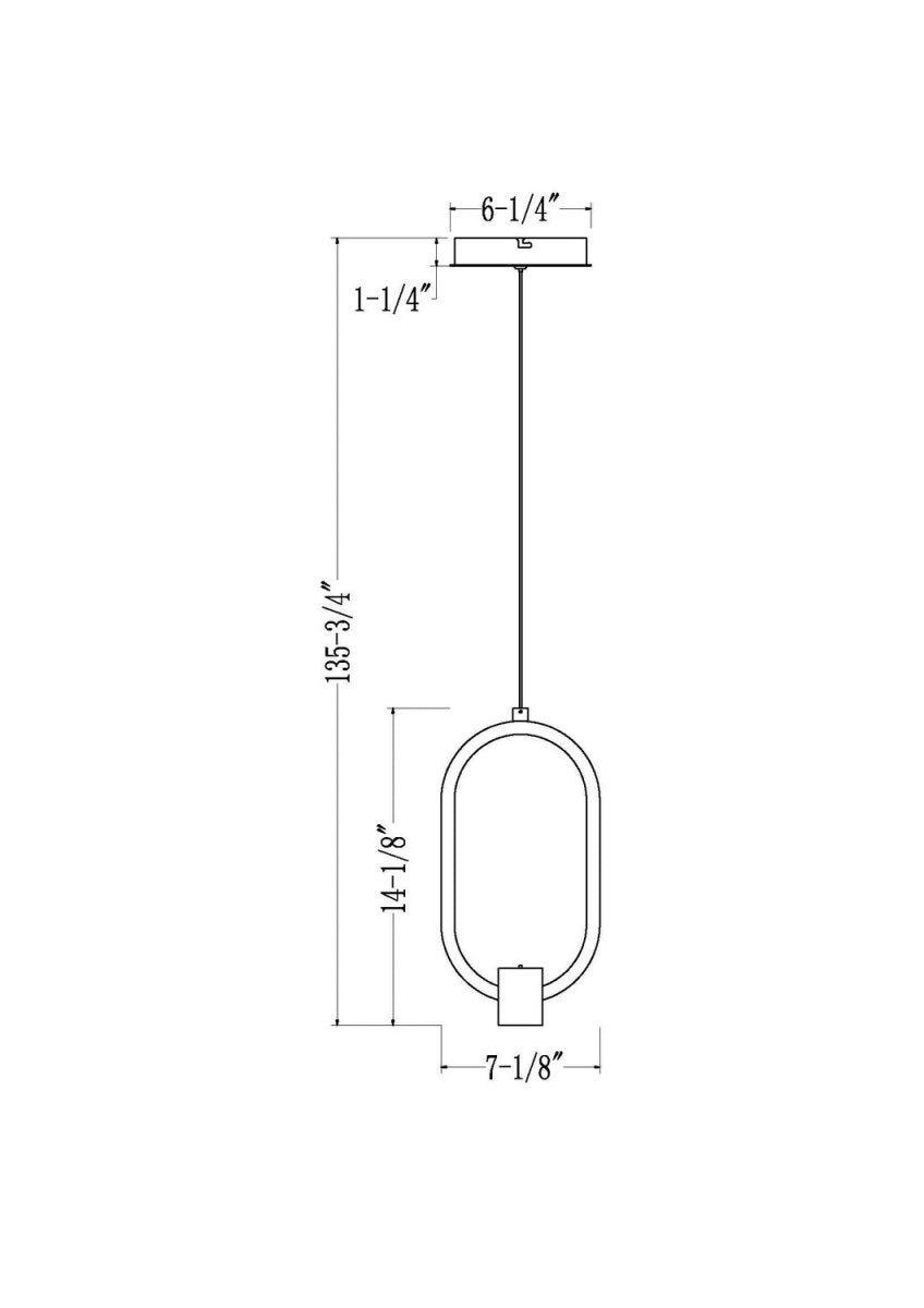 Mini-suspension Saros - 8 3/4" by Z-Lite | Luminaires & cie