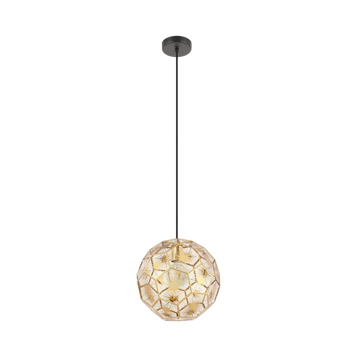 Mini suspension Skoura - Noir by Eglo | Luminaires & cie