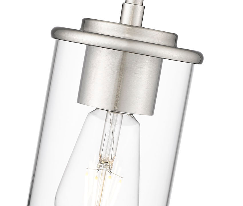 Mini-suspension Thayer - Noir mat 1 by Z-Lite | Luminaires & cie