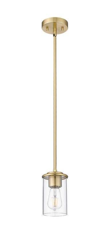 Mini-suspension Thayer - Noir mat 1 by Z-Lite | Luminaires & cie
