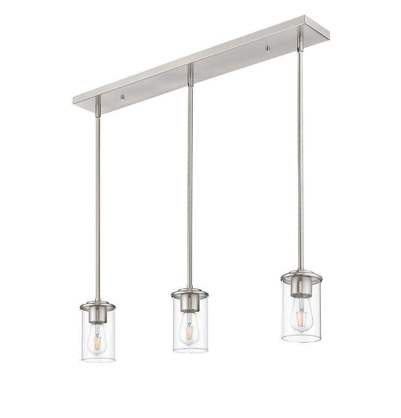 Mini-suspension Thayer - Noir mat 1 by Z-Lite | Luminaires & cie
