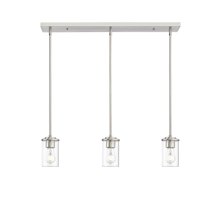 Mini-suspension Thayer - Noir mat 1 by Z-Lite | Luminaires & cie