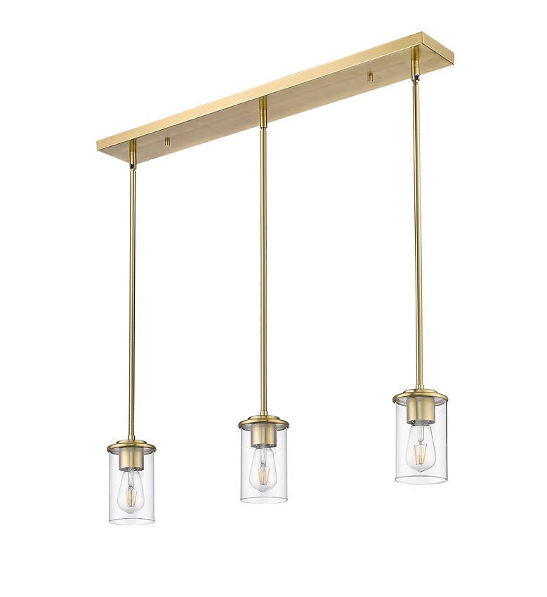 Mini-suspension Thayer - Noir mat 1 by Z-Lite | Luminaires & cie