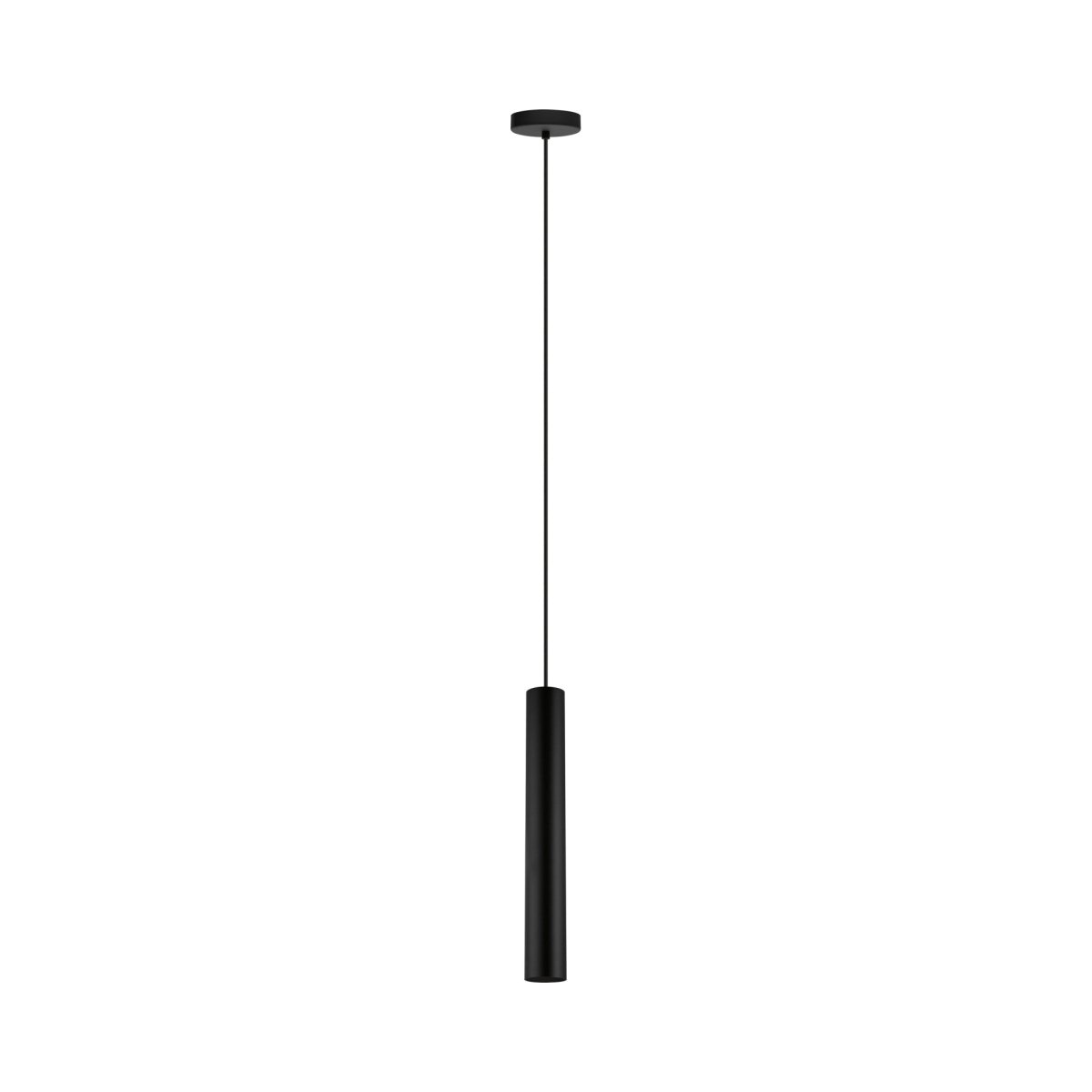 Mini suspension Tortoreto - Noir 2 3/8" 15 3/4" by Eglo | Luminaires & cie