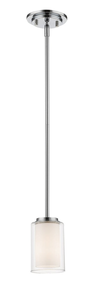 Mini-suspension Willow - Chrome by Z-Lite | Luminaires & cie