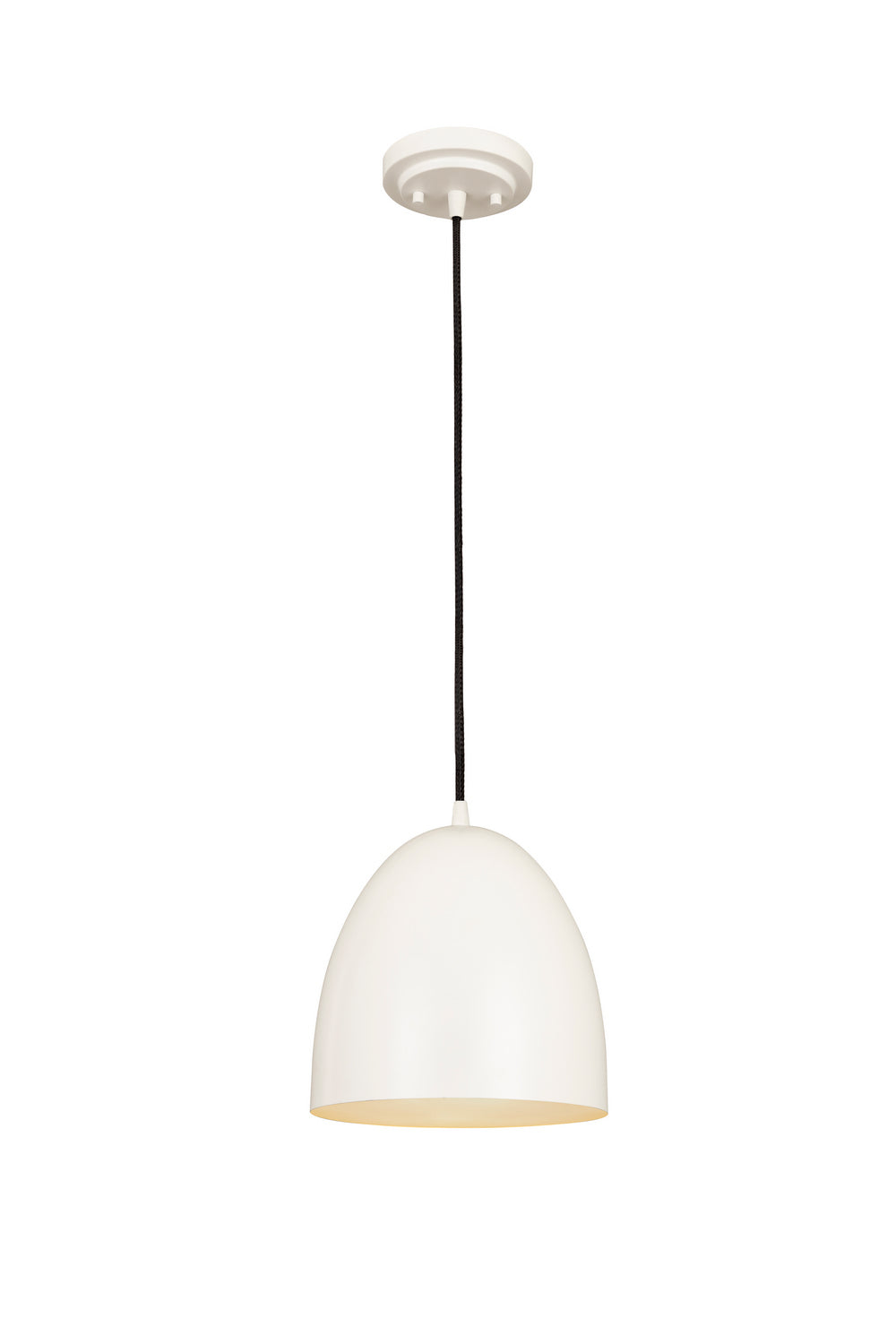 Mini-suspension Z-Studio Blanc satiné – vue 2