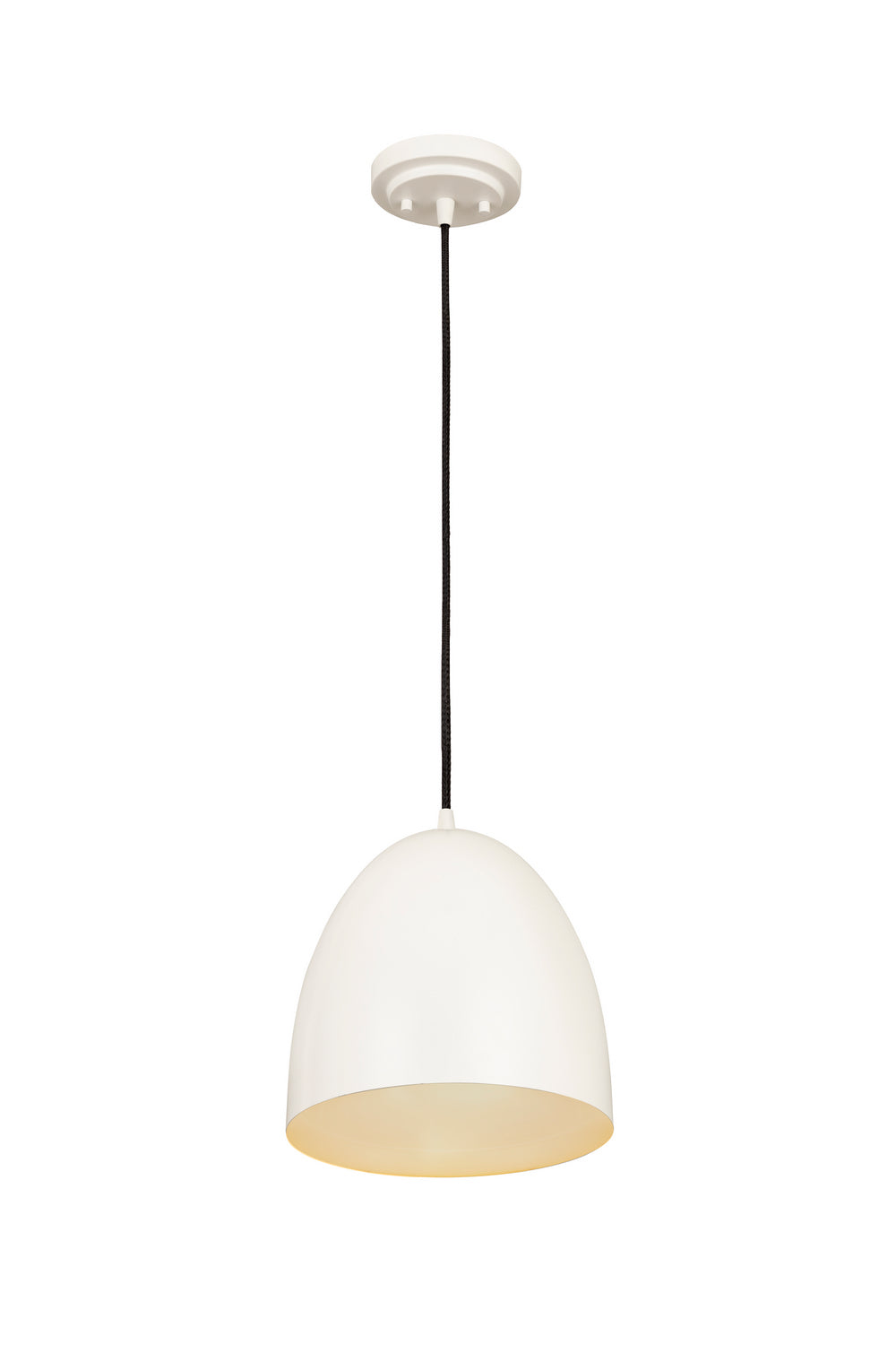 Mini-suspension Z-Studio Blanc satiné – vue 3