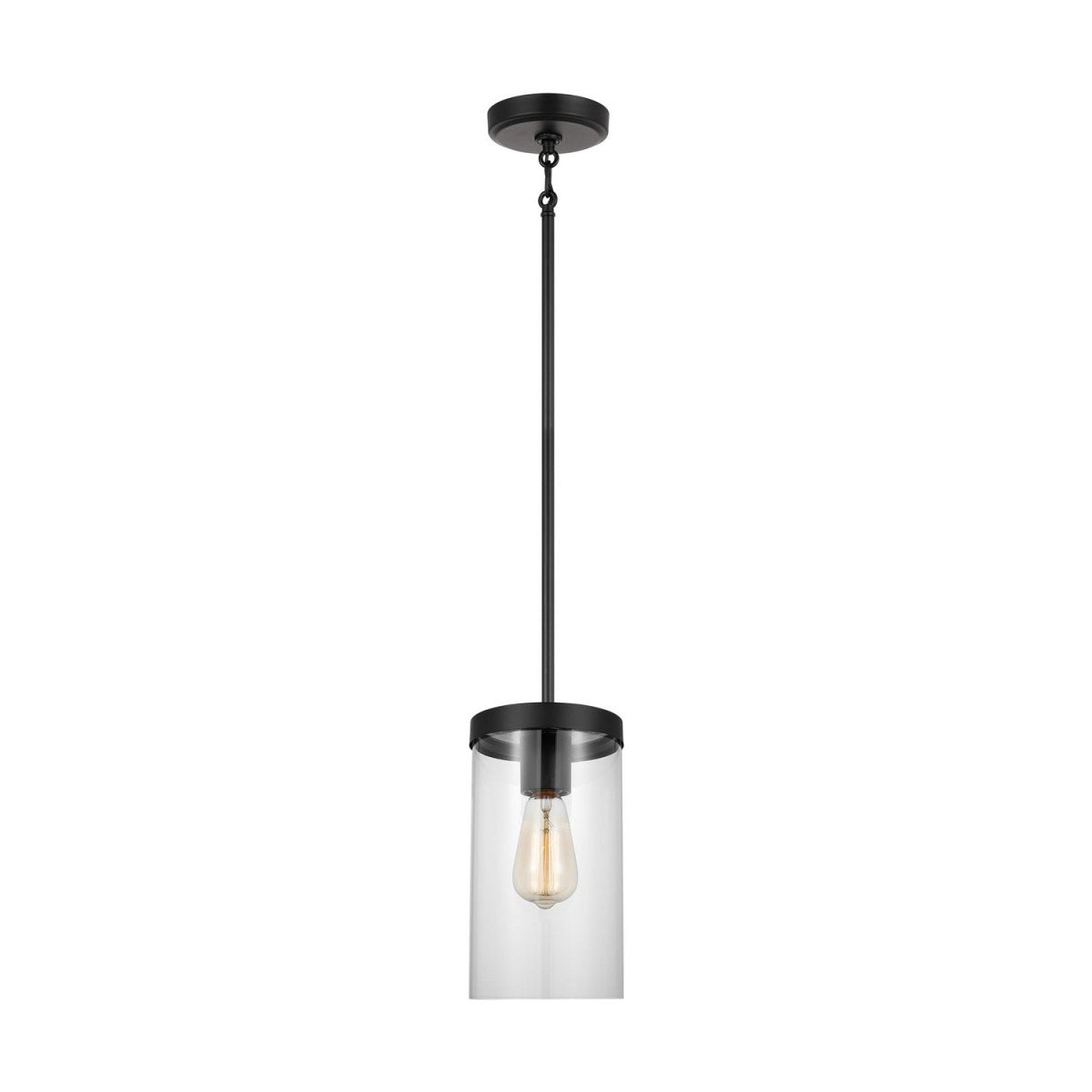 Mini-suspension Zire - Noir minuit 6" by Visual Comfort Studio | Luminaires & cie