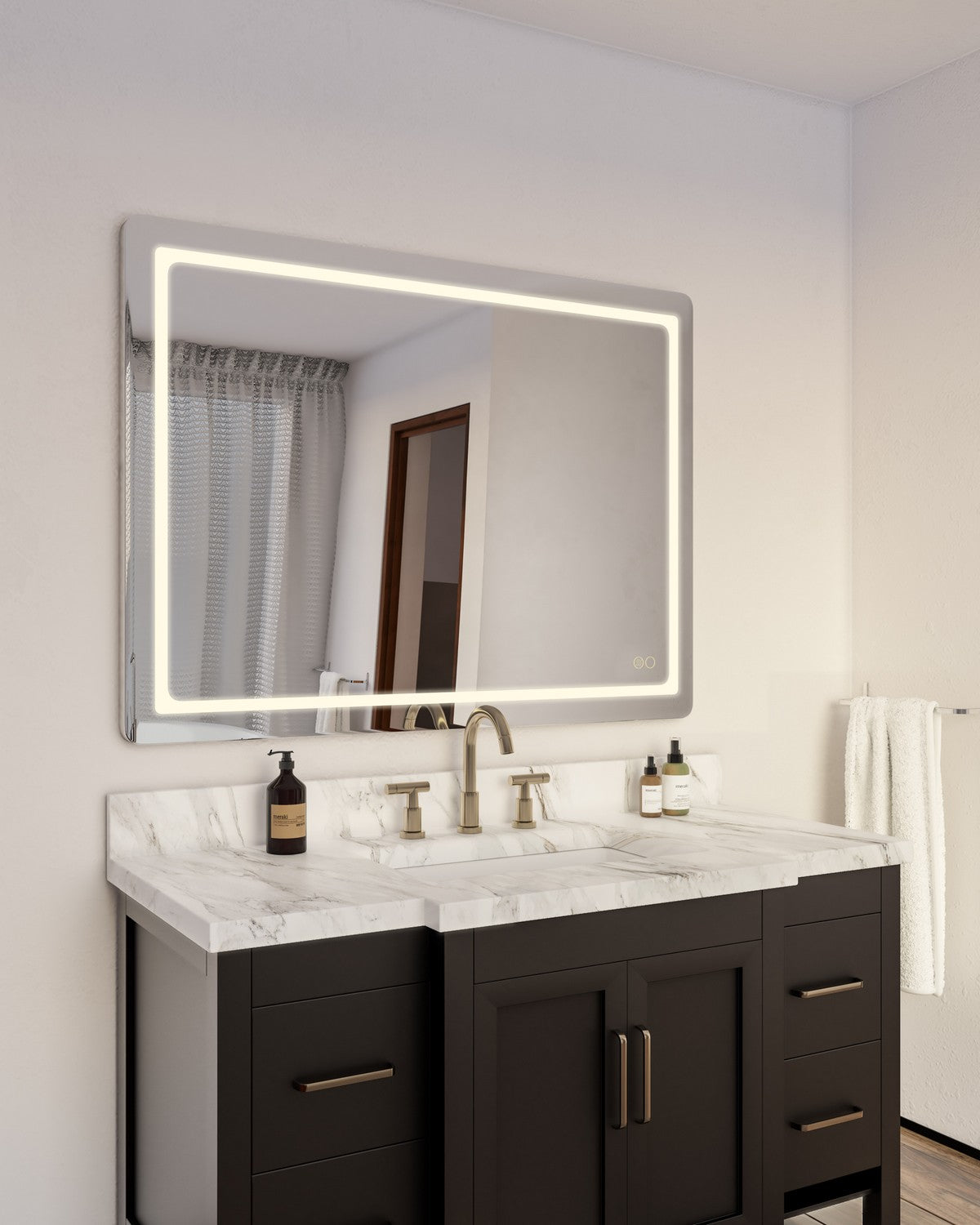 Miroir éclairant Seneca 48" – vue 4