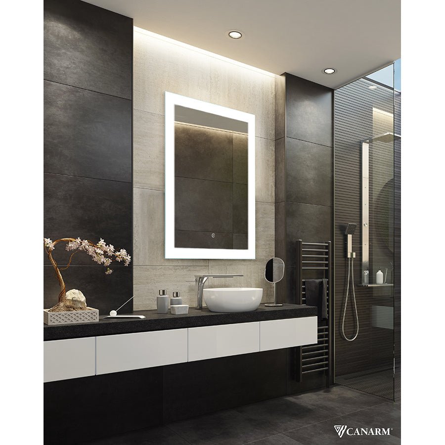 Miroir DEL Led Mirror - 27 1/2" by Canarm | Luminaires & cie