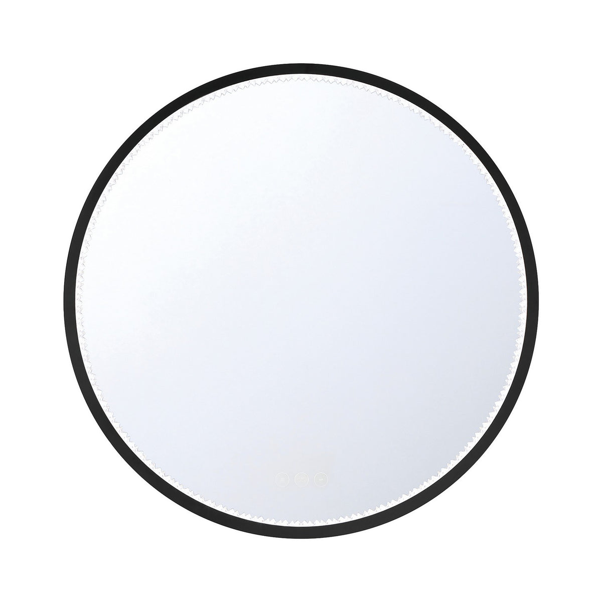 Miroir éclairant Cerissa Noir anodisé, 30" – Eurofase