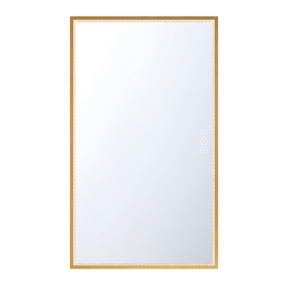 Miroir éclairant Cerissa Or anodisé, 54" – Eurofase
