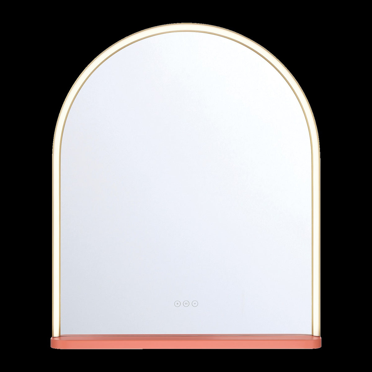 Miroir éclairant DEL Serin Apricot Brandy, 30" – vue 2