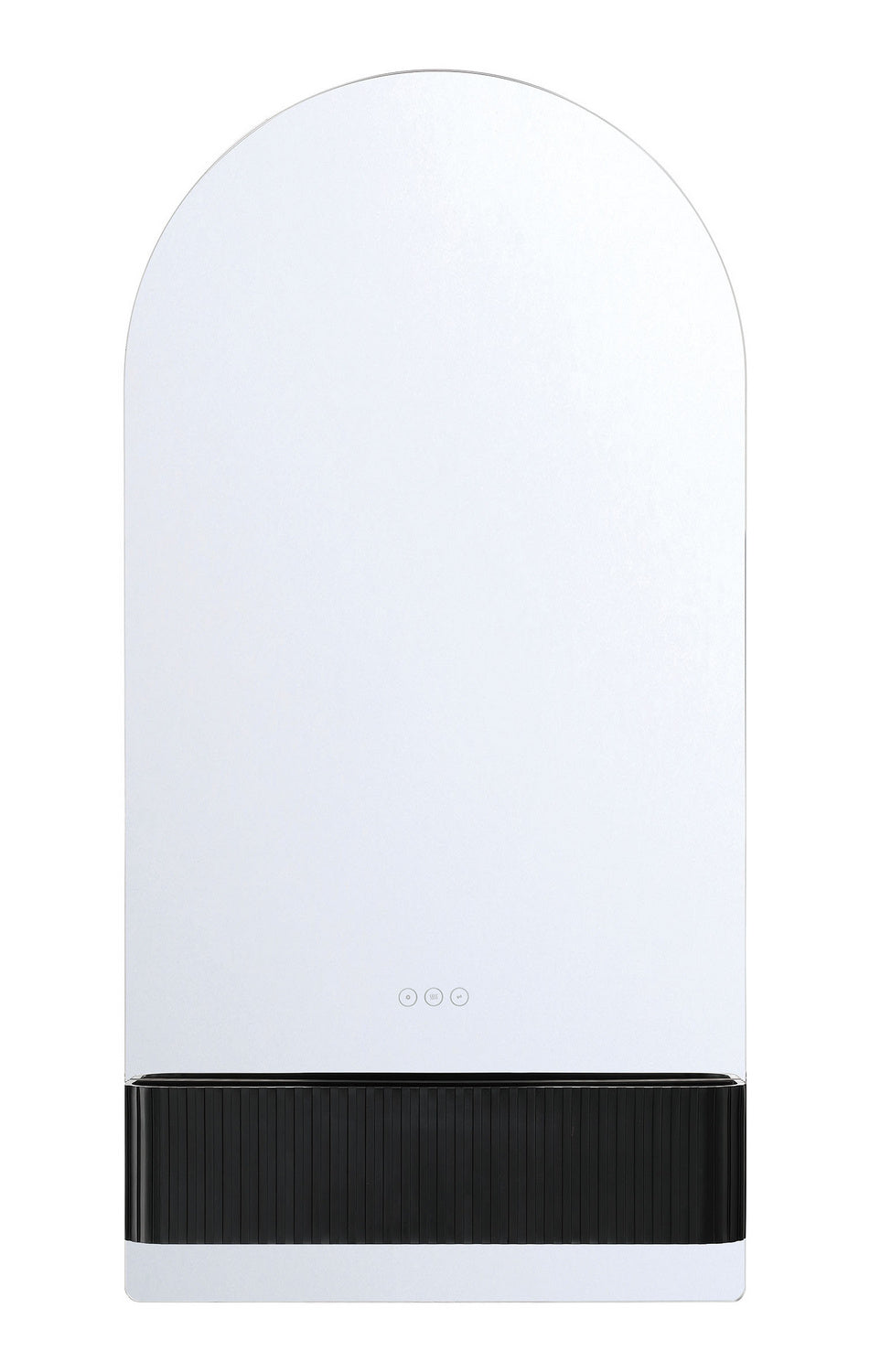Miroir éclairant Erabel Noir mat, 24" – Eurofase