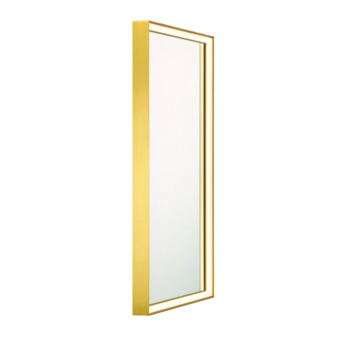 Miroir éclairant Nixon Or anodisé, 24" – vue 3