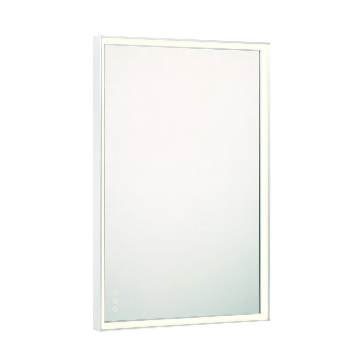 Miroir éclairant Nixon Argent anodisé, 24" – vue 2