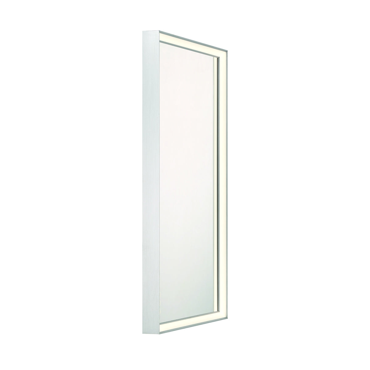 Miroir éclairant Nixon Argent anodisé, 24" – vue 3