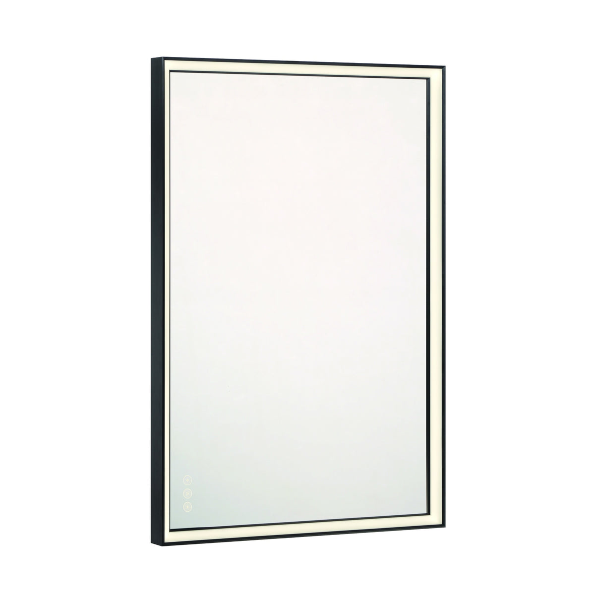 Miroir éclairant Nixon Noir anodisé, 24" – vue 2