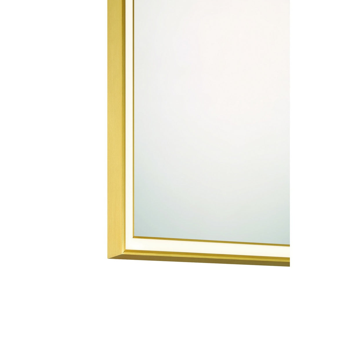 Miroir éclairant Nixon Or anodisé, 32" – Eurofase