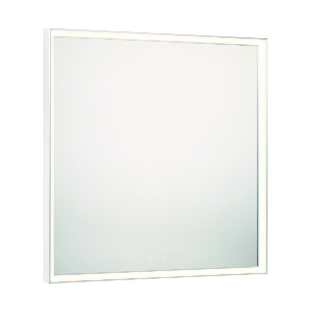 Miroir éclairant Nixon Argent anodisé, 32" – vue 2