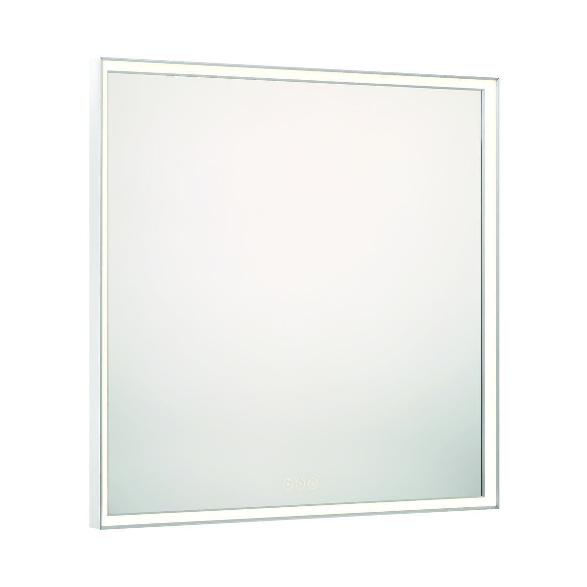 Miroir éclairant Nixon Argent anodisé, 36" – vue 2
