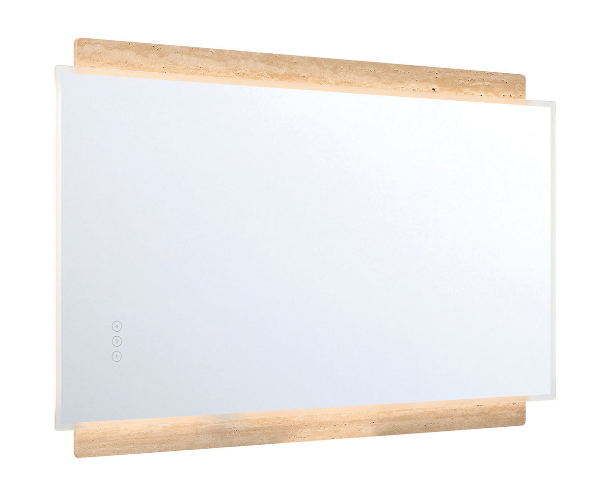 Miroir éclairant Sadona Travertin – vue 3
