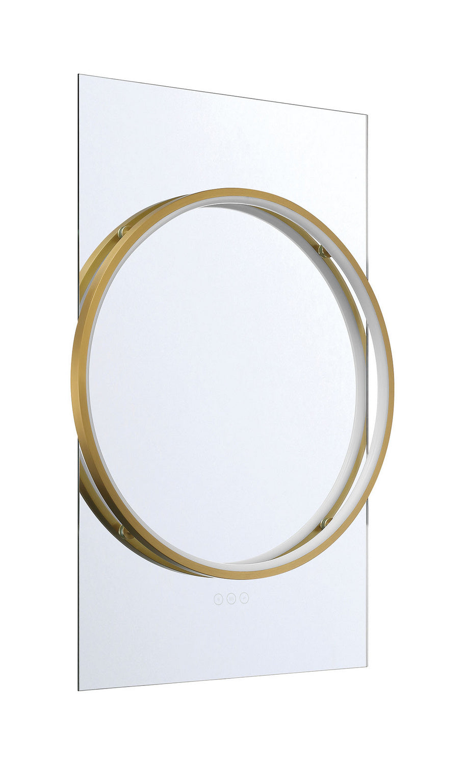 Miroir éclairant Trails Or, 24" – vue 6