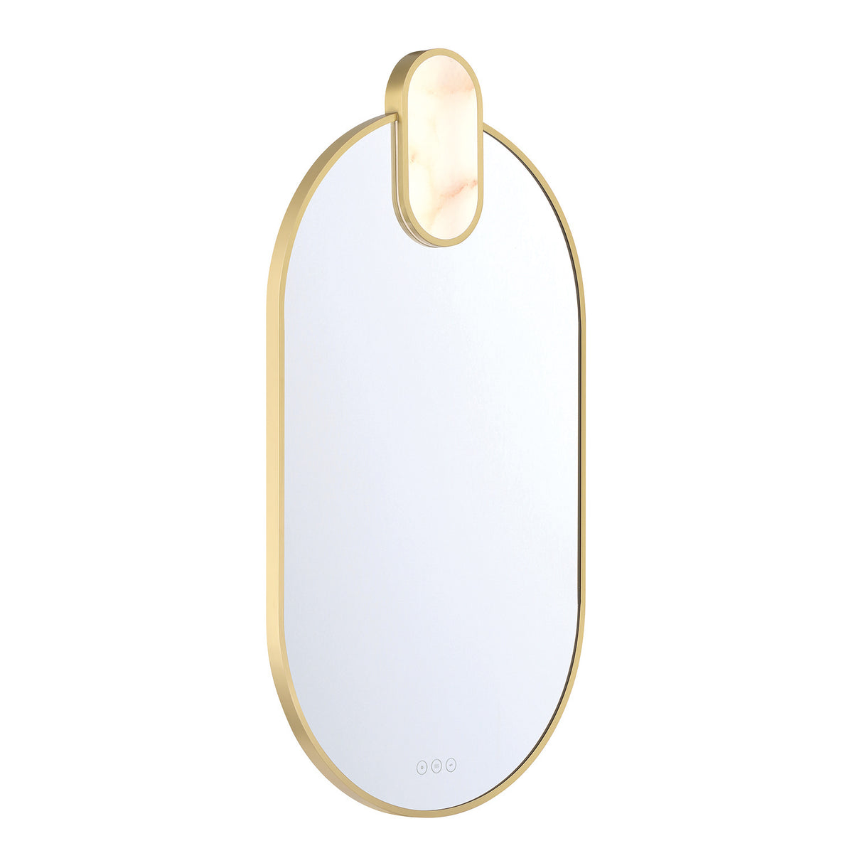 Miroir mural Mrissa Or, 39" – vue 3