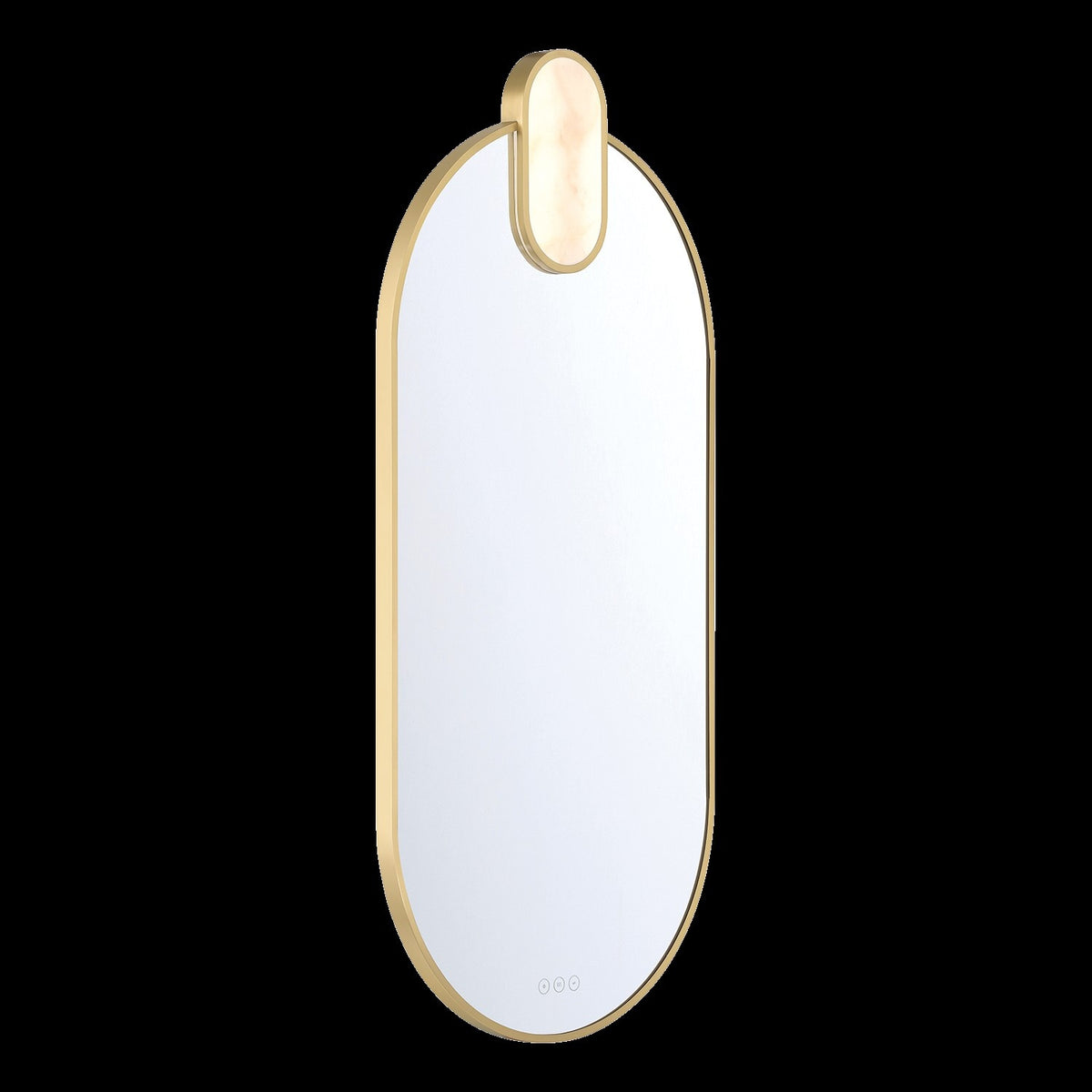Miroir mural Mrissa Or, 45" – vue 3