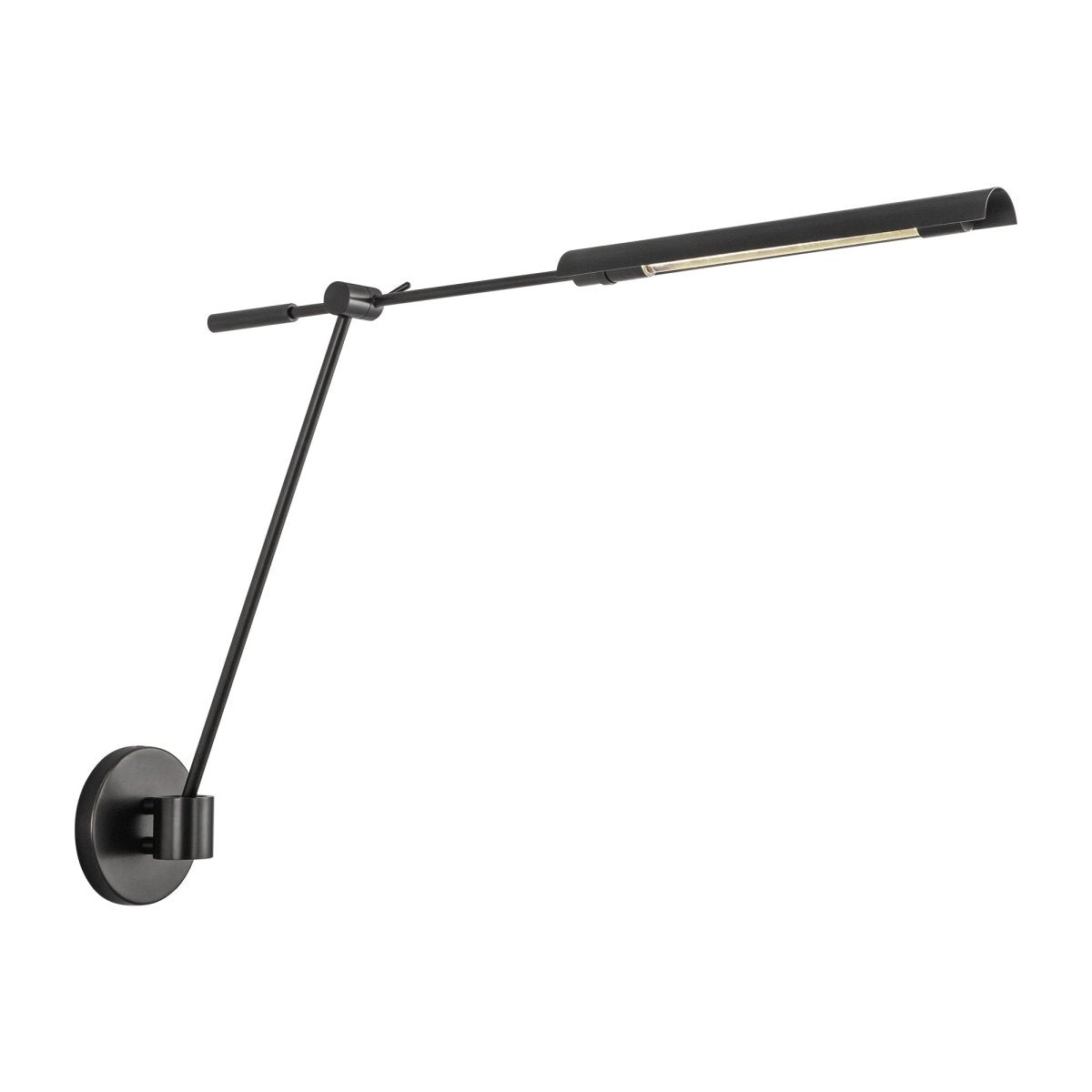 Murale à bras Astrid - Abat - jour en métal / bronze urbain by Alora Lighting | Luminaires & cie