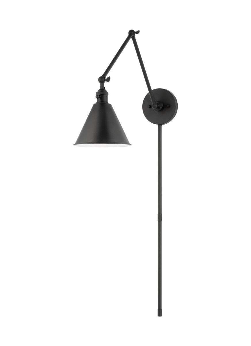 Murale à bras Salem - Noir de minuit Ampoules DEL incluses 28" by Visual Comfort Studio | Luminaires & cie