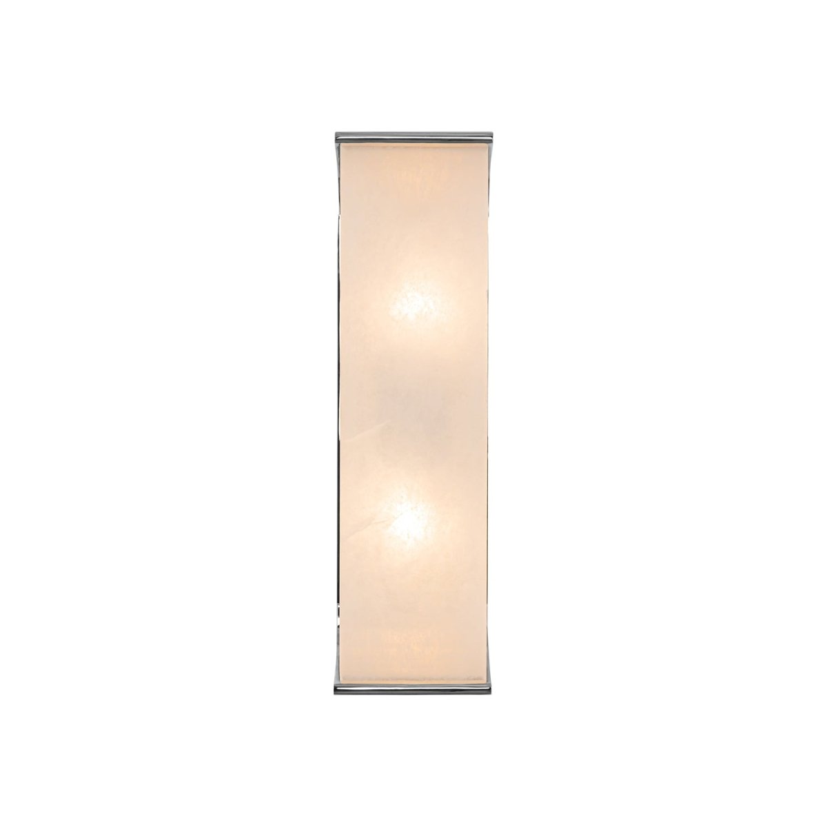 Murale Abbott - Nickel / albâtre poli 15" by Alora Lighting | Luminaires & cie