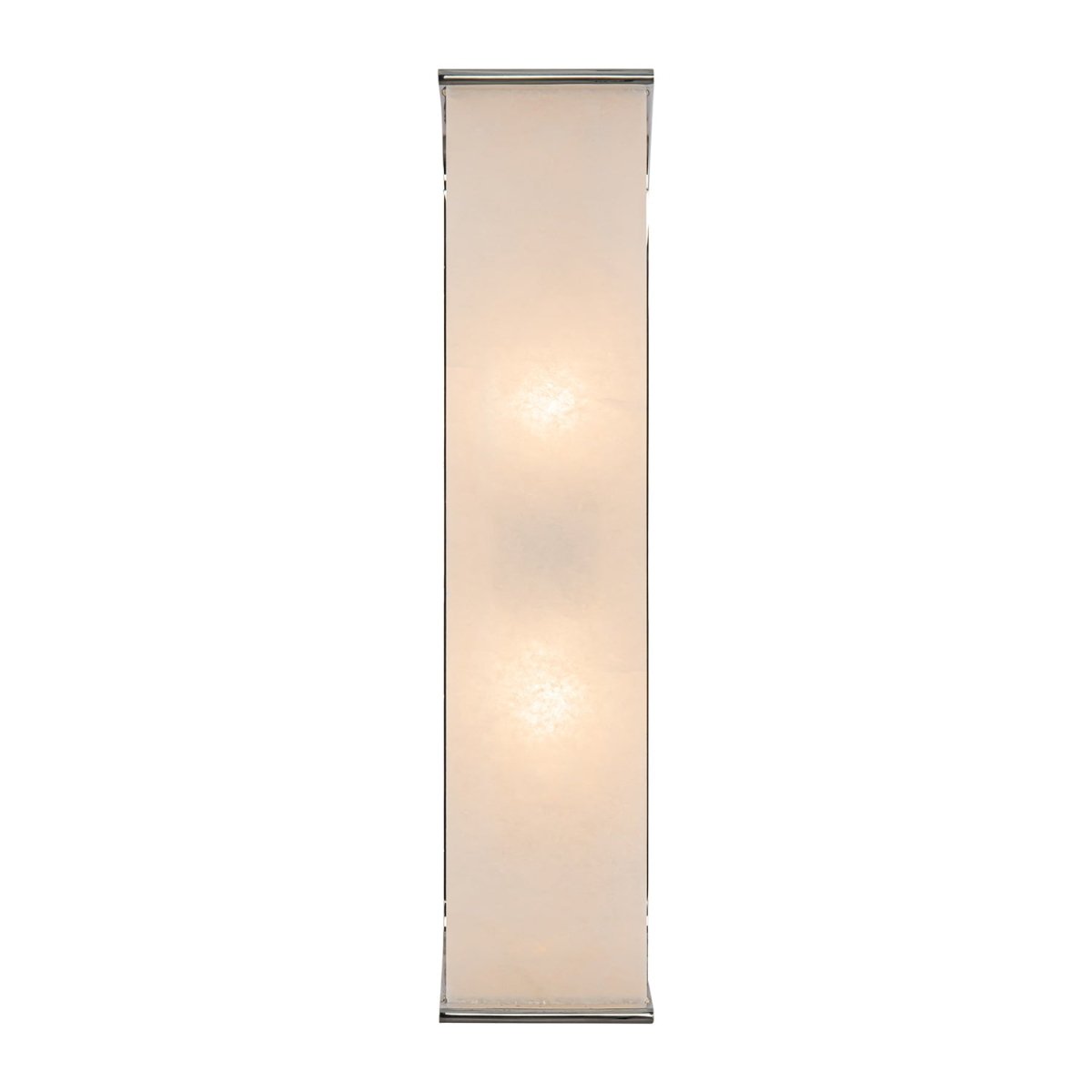 Murale Abbott - Nickel / albâtre poli 18 3/4" by Alora Lighting | Luminaires & cie