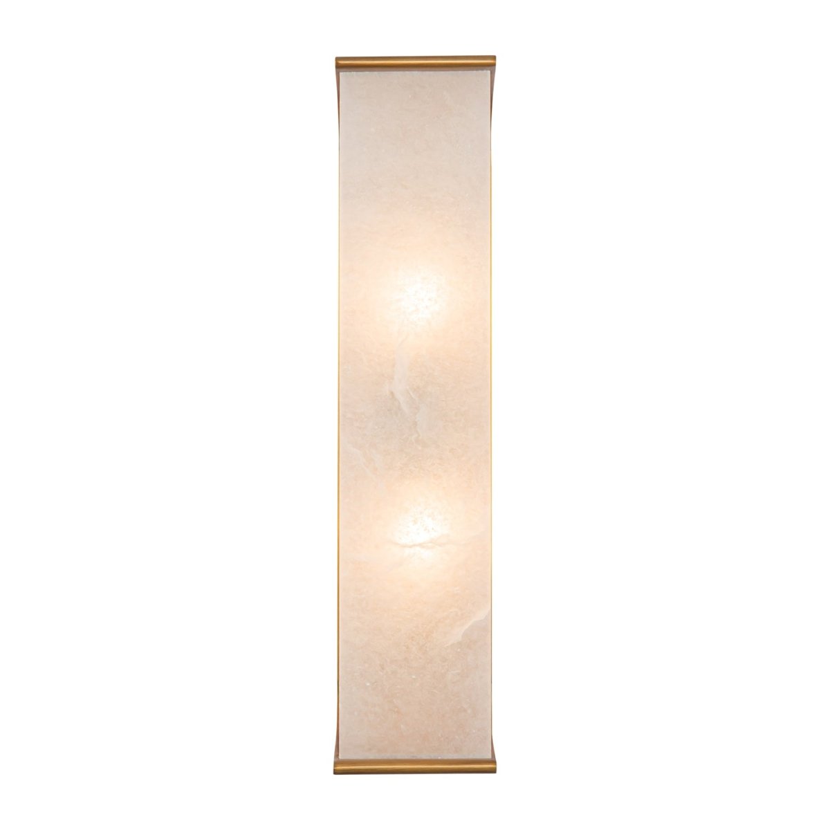 Murale Abbott - Laiton / albâtre vintage 18 3/4" by Alora Lighting | Luminaires & cie