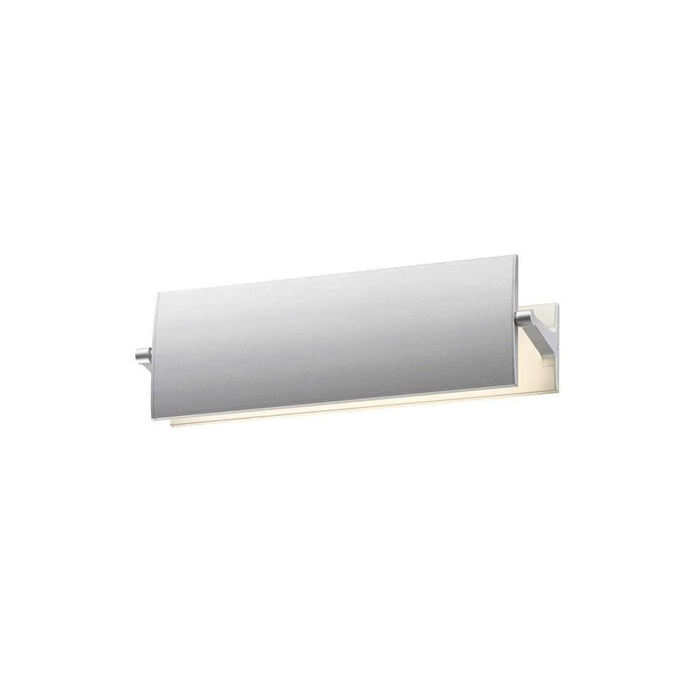 Murale Aileron - Aluminium satiné brillant 12.25" by Sonneman | Luminaires & cie