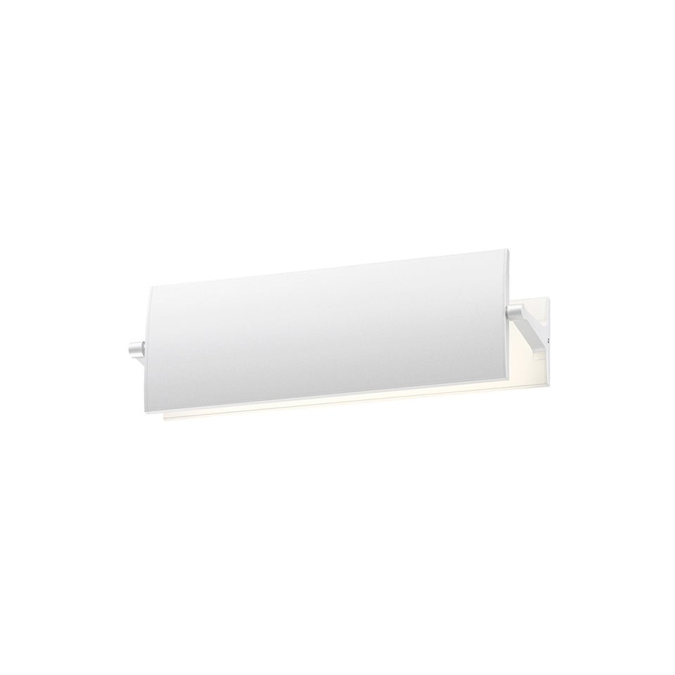 Murale Aileron - Blanc texturé 12.25" by Sonneman | Luminaires & cie